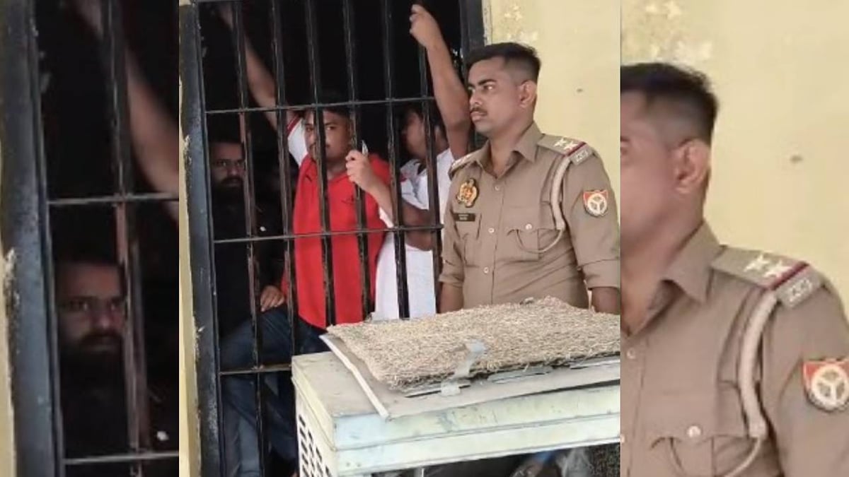 अंबेडकरनगर: जिला न्यायालय के लॉकअप में कैदियों ने किया हंगामा, पानी को लेकर नारेबाजी