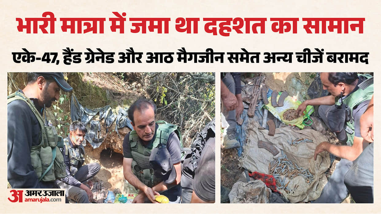 Deadly terrorist plot foiled in Handwara hideout destroyed.