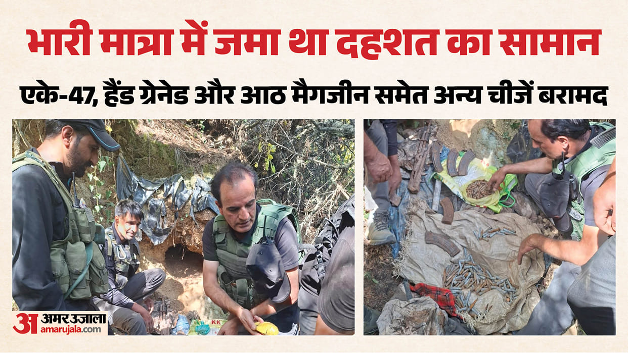 Deadly terrorist plot foiled in Handwara hideout destroyed.