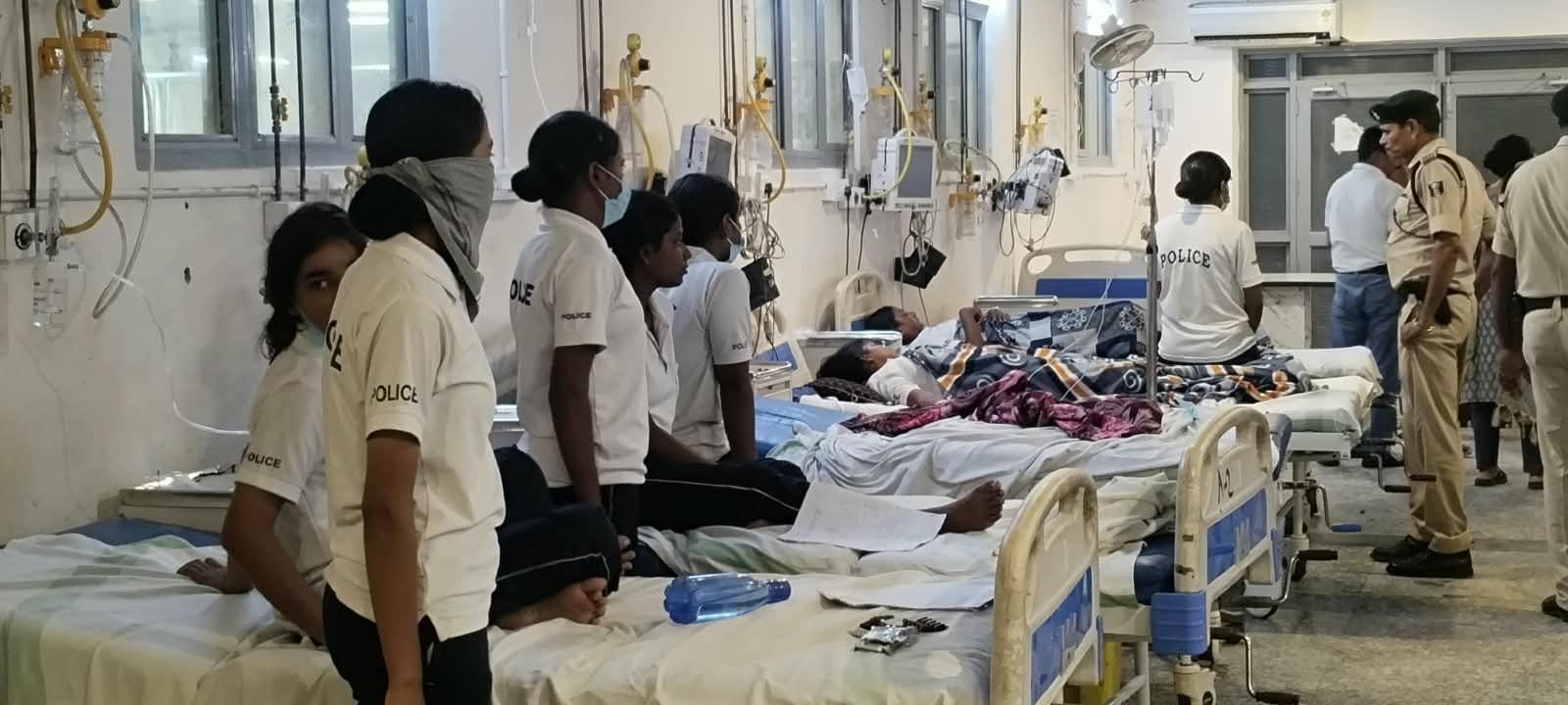 bihar-military-police-13th-battalion-40-jawans-sick-tear-gas-training