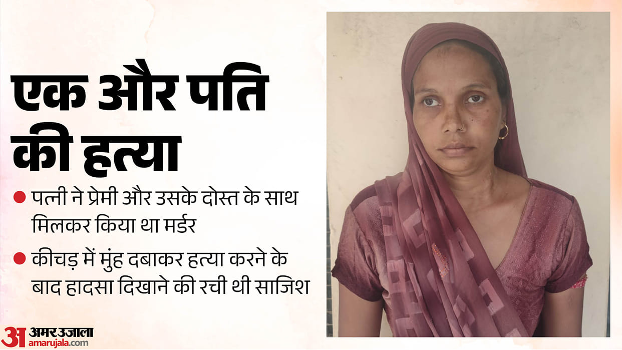 Bulandshahr Murder Case Wife Lover and His Friend Accused of Killing Mukesh UP News in Hindi