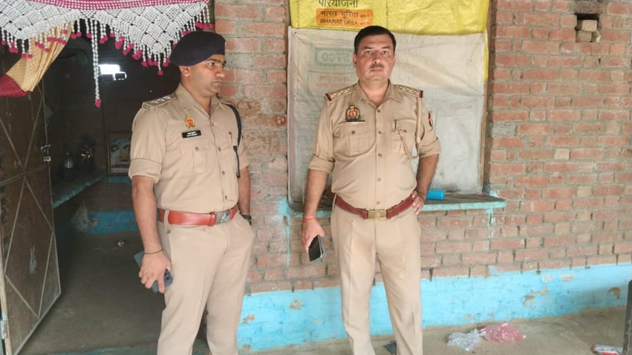 Woman dies under suspicious circumstances police have body removed from burning pyre in Bareilly
