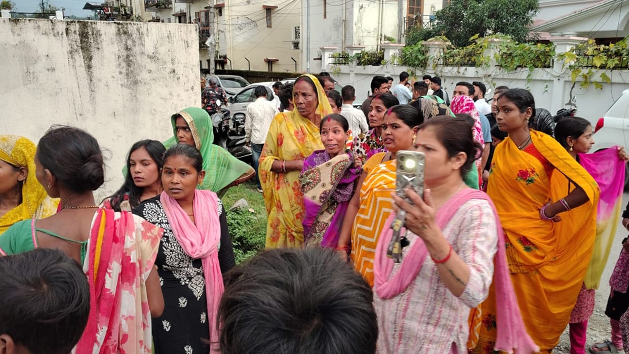 Dehradun Triple Murder anger spread after plumber accused of brutally killing elderly couple and woman