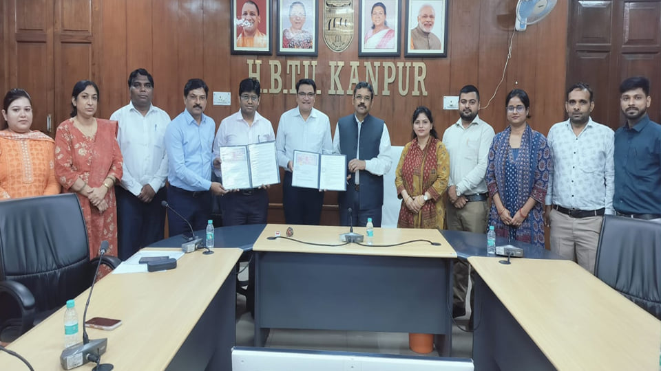 कानपुर: एचबीटीयू के छात्र सीखेंगे नैनोटेक्नोलॉजी की बारीकियां, ई-स्पिन नैनोटेक के साथ किया समझौता