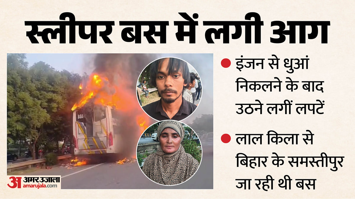 ग्रेटर नोएडा स्लीपर बस अग्रिकांड: 'मेरे पास कुछ नहीं बचा, ऊपर से कर्जा हो गया'; आग में जलकर राख हो गए सपने