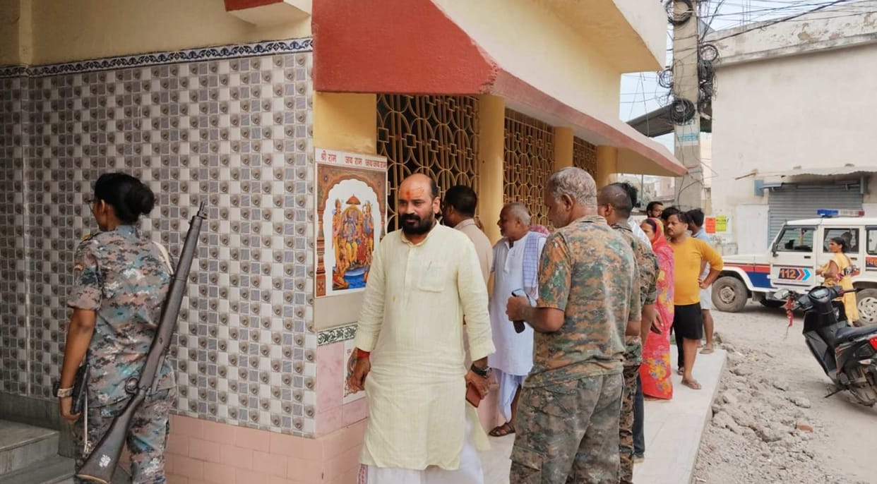 muzaffarpur balu ghat temple mahant mahavir das death sikandarpur police