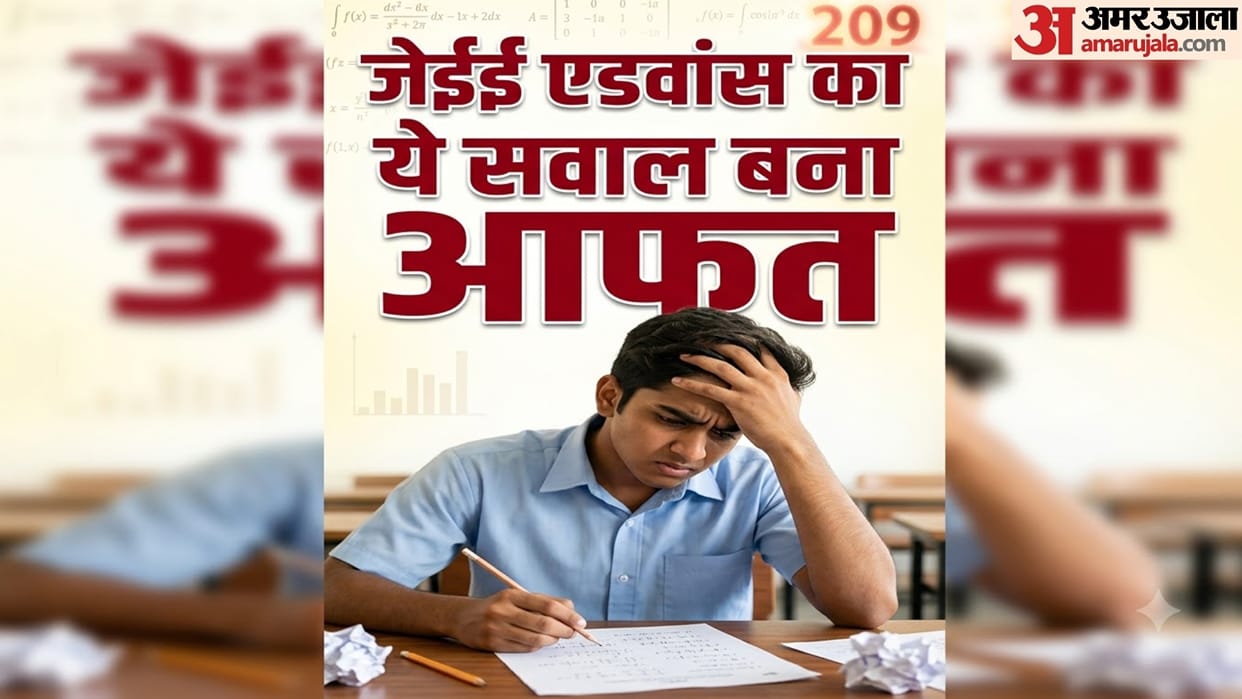 JEE Advanced 2026: Only 209 Students Scored Full Marks in One Mathematics Question, Report Reveals Tough Exam