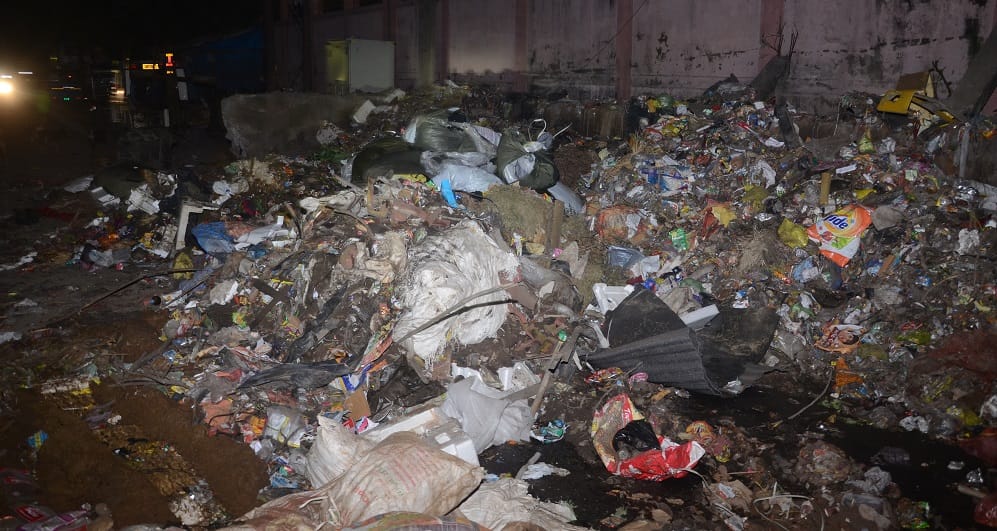 Kanpur Officials roamed  city all night yet orders were lost in dark sanitation system appeared in shambles
