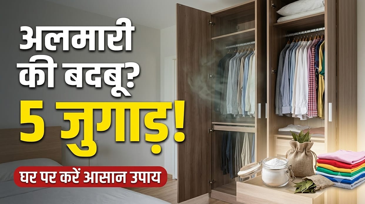 How to Get Rid of Wardrobe Smell: 5 Easy Home Remedies That Work