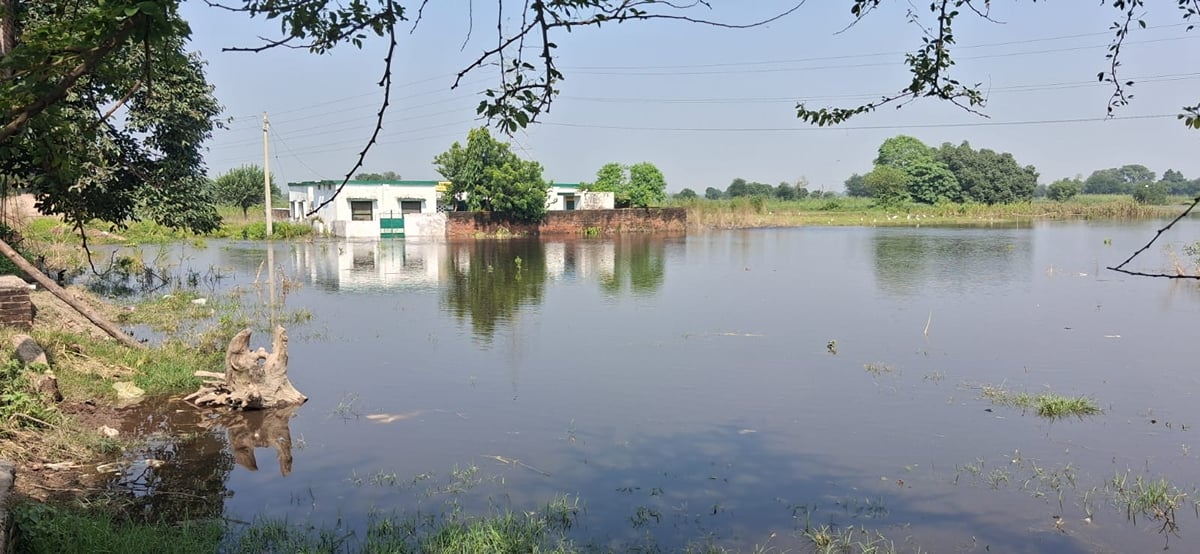 लखनऊ: बाढ़ से 40 स्कूलों पर लटका ताला, बच्चों की पढ़ाई ठप, स्कूल बंद करने का जारी किया आदेश