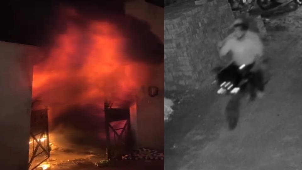 Meerut: Two youths poured petrol and set fire to a retired Subedar's house; a plot to burn seven people alive—