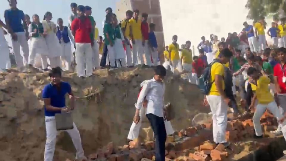 Attempt to illegally occupy college land in Dankaur, Greater Noida