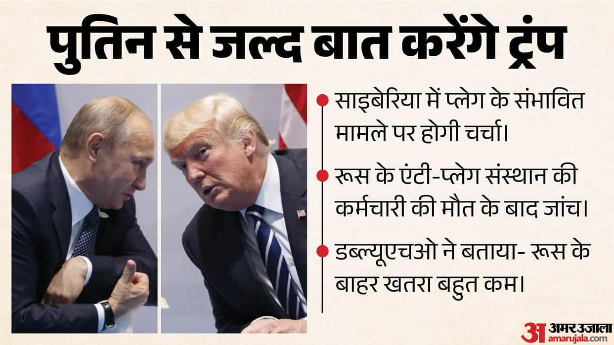 Donald Trump putin call russia plague case siberia who risk