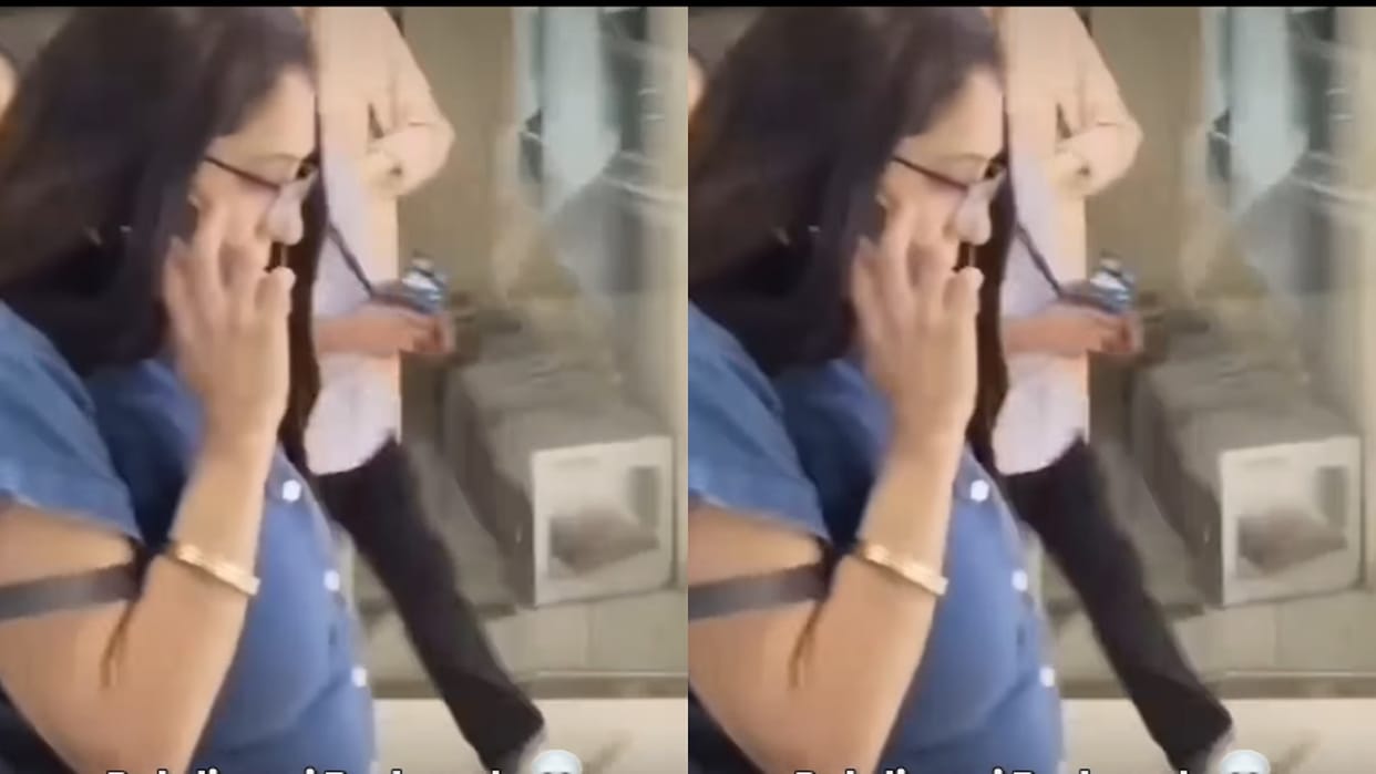 Noida DLF Mall Viral Video Woman Stopped by Security Over Unpaid Items