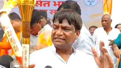 सेवा संकल्प यात्रा के दौरान एक बड़ा हादसा होते-होते टल गया।