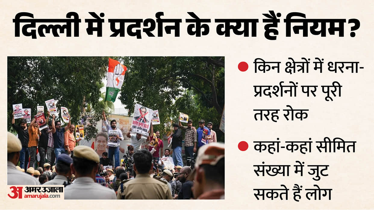 Know rules for protests in Delhi