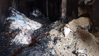 Baghpat: Massive Fire Breaks Out at Grocery Shop in Khekra Market, Two Dead and Several Injured