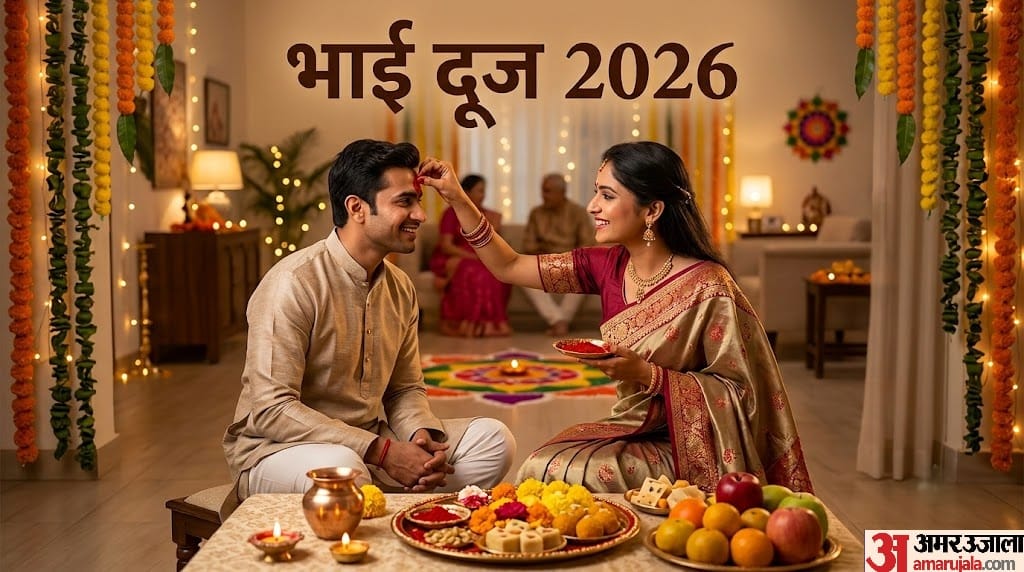 Bhai Dooj 2026 Date Know Tilak Muhurat Puja Rituals Katha and Religious Significance