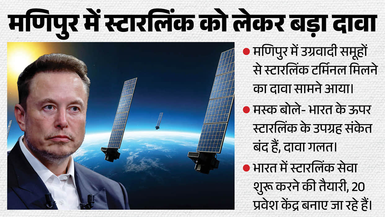 Elon Musk rejects Starlink use by insurgents in India