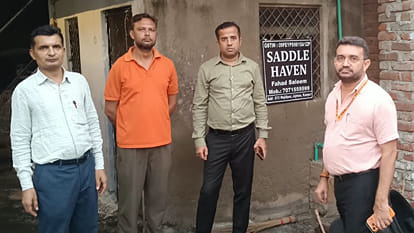 एसजीएसटी टीम ने की कार्रवाई