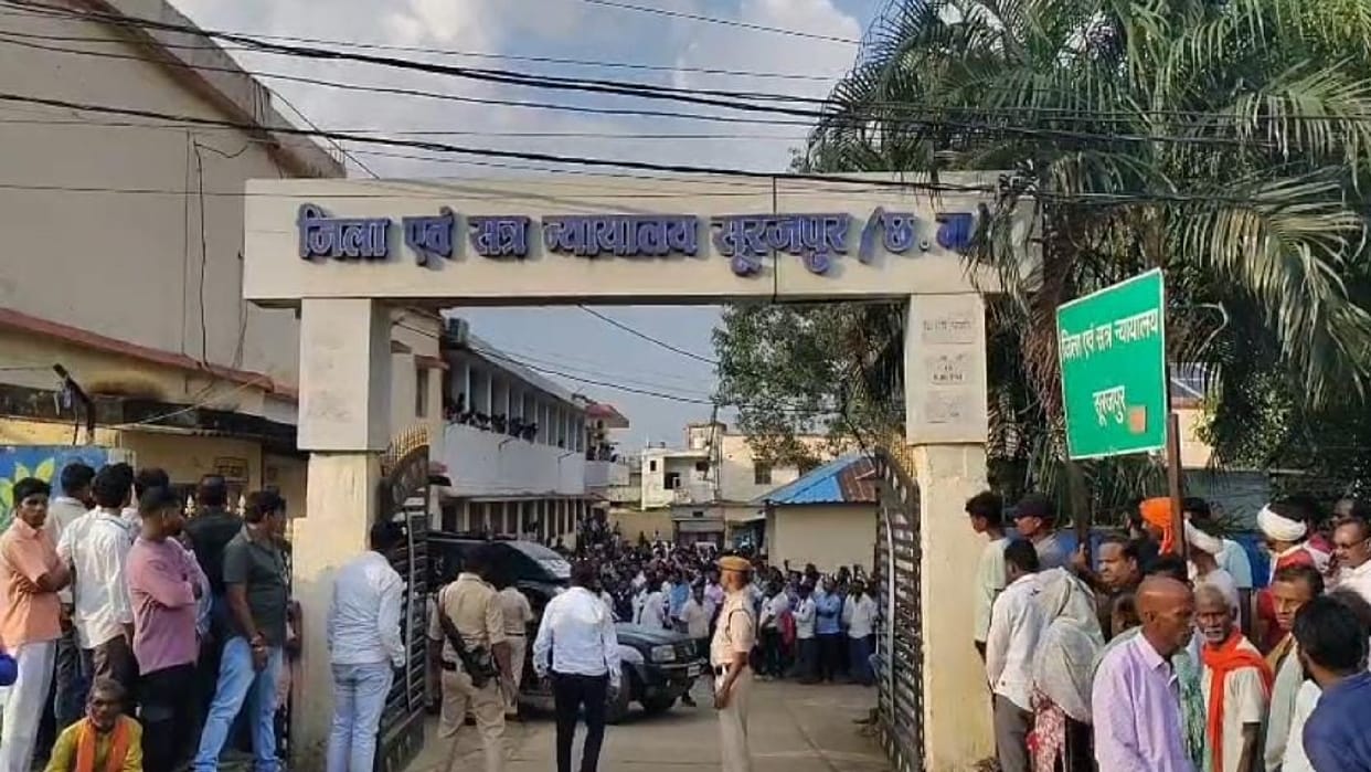 In the high-profile mother-daughter double murder case in Surajpur, three convicts—including the prime accused