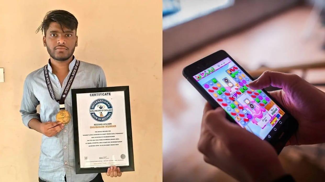 Bihar Teen Reaches Candy Crush Level 22,222 Enters International Book of Records