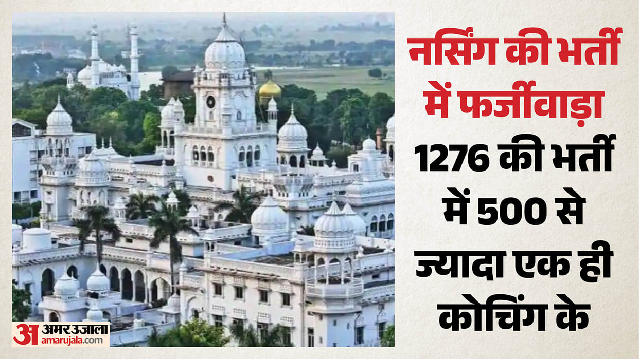 KGMU: Out of 1276 recruitments, more than 500 are from the same coaching institute