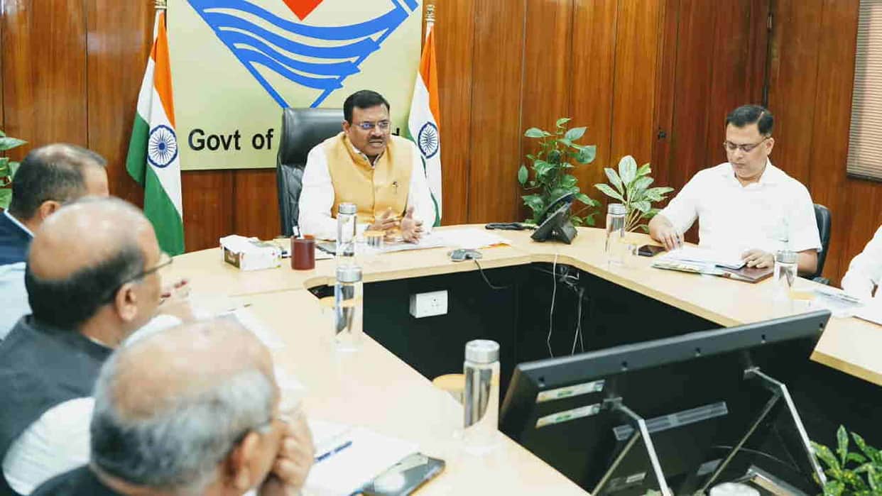 Kumbh mela 2027 preparations CS anand bardhan reviews development works parking and traffic arrangements