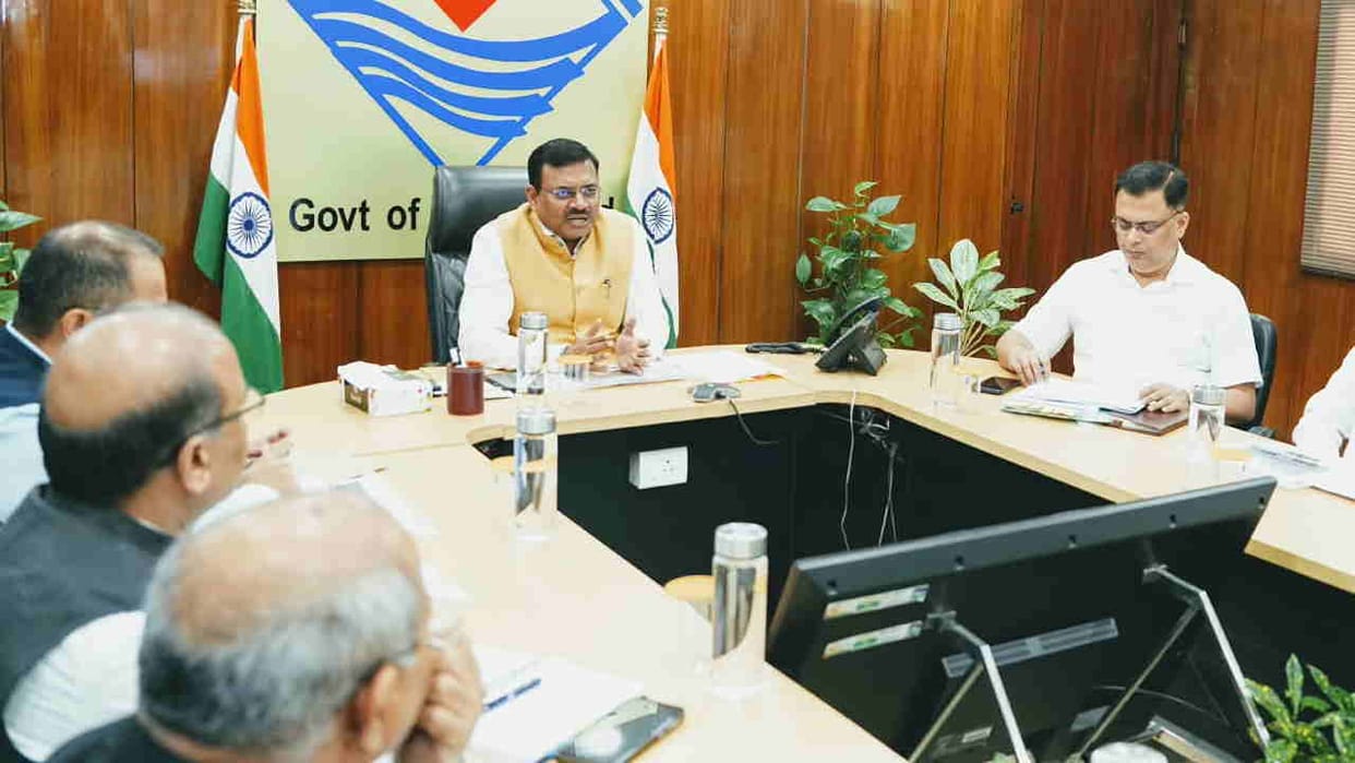 Kumbh mela 2027 preparations CS anand bardhan reviews development works parking and traffic arrangements