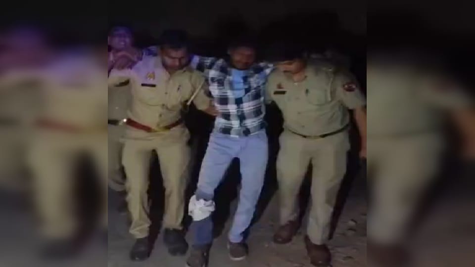 मुठभेड़ में आरोपी घायल