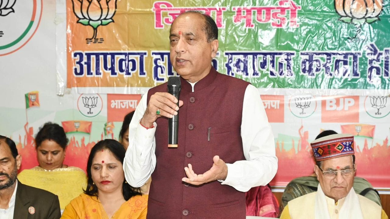 नेता विपक्ष जयराम ठाकुर।