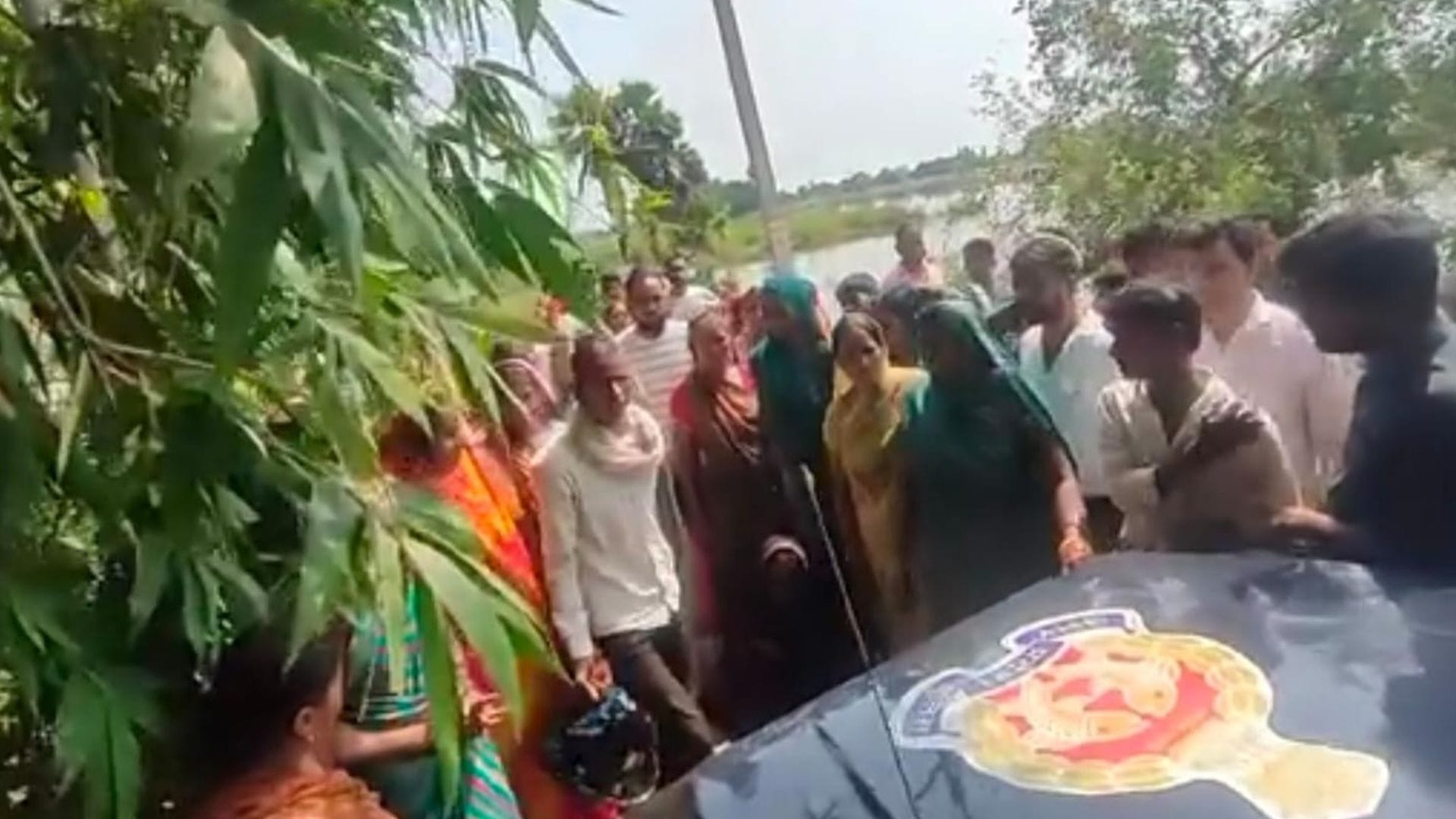 Revenue team attacked during land measurement youth goes missing after jumping into river amidst police action