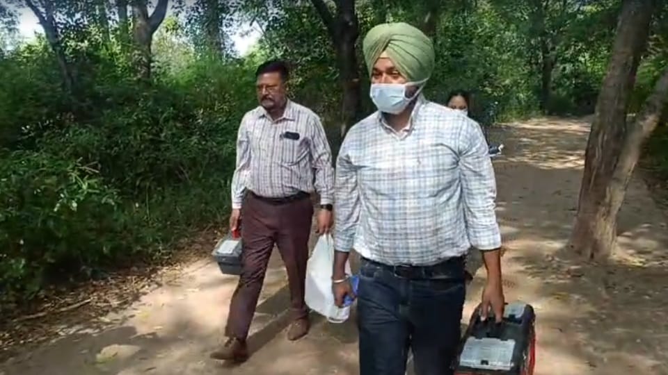 Beheaded body found in Peermuchalla Nature Park police working to identify deceased