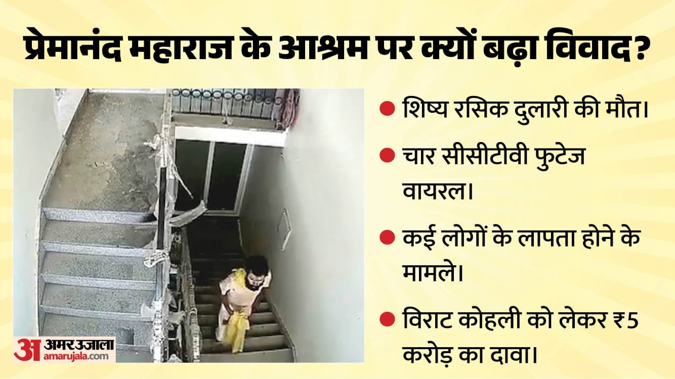 आश्रम को लेकर क्या विवाद?
