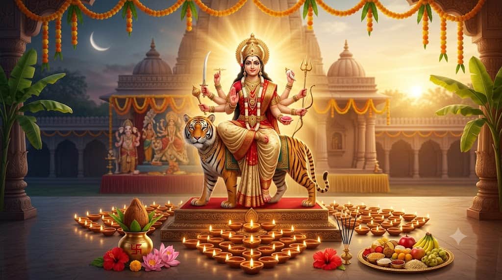 Sandhi Puja 2026 Date Maha Ashtami and Navami Meet on October 19 Know Its Significance in hindi