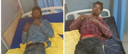मथुरा: पुलिस मुठभेड़ में बाबरिया गिरोह के दो बदमाशों के पैर में लगी गोली, गिरफ्तार; चोरी का माल बरामद