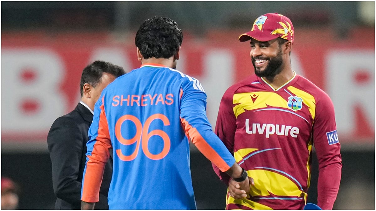 भारत के 249 रन पर भारी पड़े होप-रदरफोर्ड: WI के नाम टी20 का दूसरा सबसे बड़ा सफल रन चेज, संजू की मेहनत गई बेकार