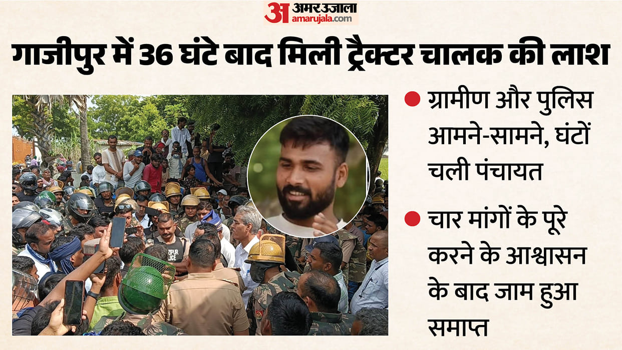Tractor driver body found villagers prevented police from retrieving body remained water for nine hours