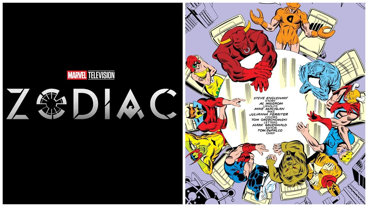 Marvel Announces Spy Thriller Zodiac Series release first logo of series