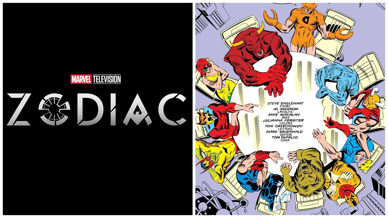 Marvel Announces Spy Thriller Zodiac Series release first logo of series