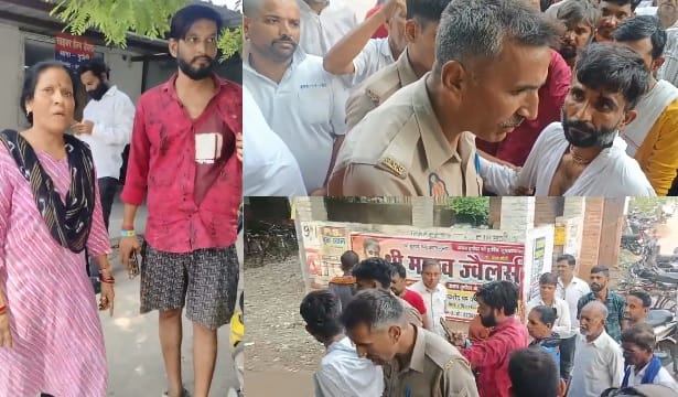 Kanpur Six year old child abducted at gunpoint father beaten Assailants came from Chhatarpur one arrested