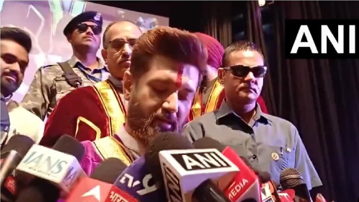 Union Minister Chirag Paswan arrived in Sonipat and congratulated students at the NIFTEM convocation ceremony