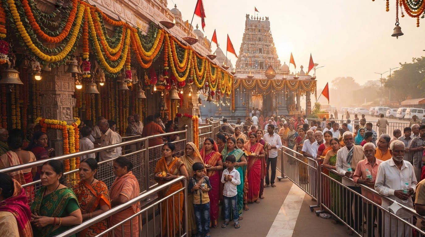 Navratri Temple Visit: How to Avoid Crowds and Plan Your Darshan