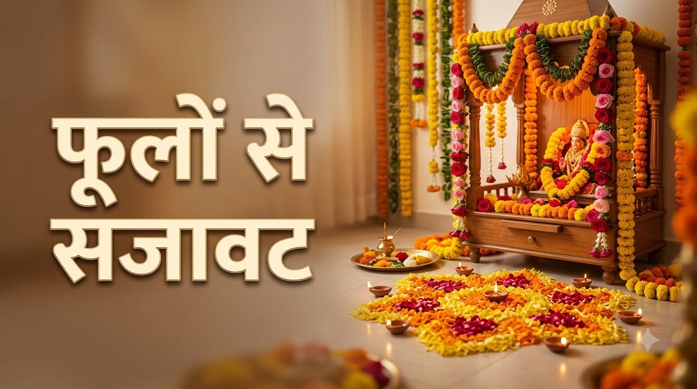 Navratri Temple Decoration Ideas Using Simple Household Items