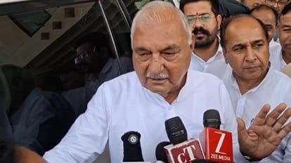 पूर्व मुख्यमंत्री भूपेंद्र सिंह हुड्डा