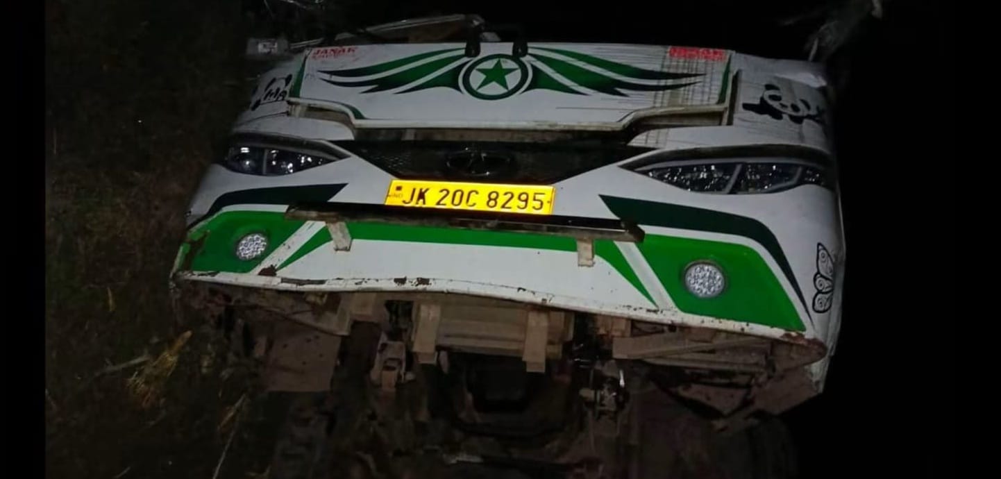 Vehicle plunges into gorge in Rajouri two died 21 passengers critically injured