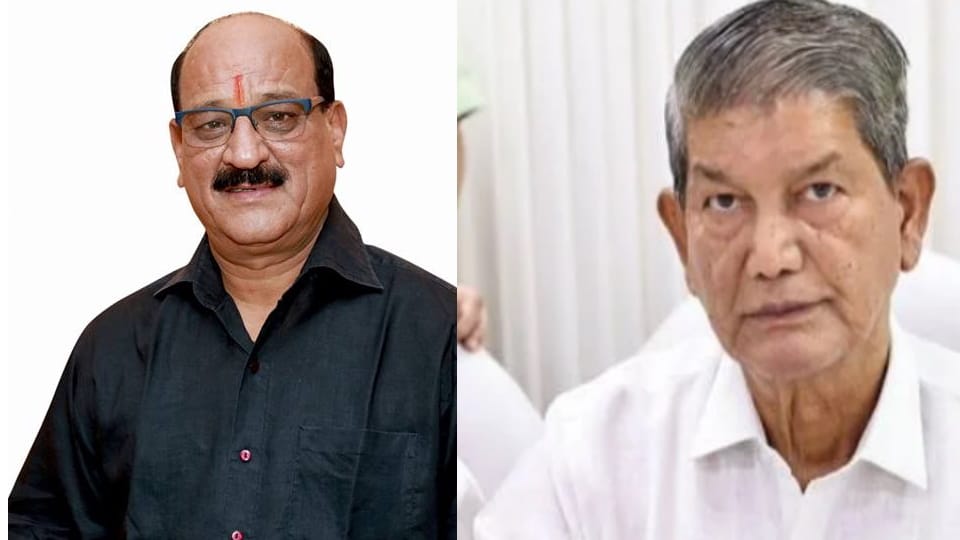 Uttarakhand BJP and Congress again clash over Dennis brand Subodh Uniyal Harish Comments