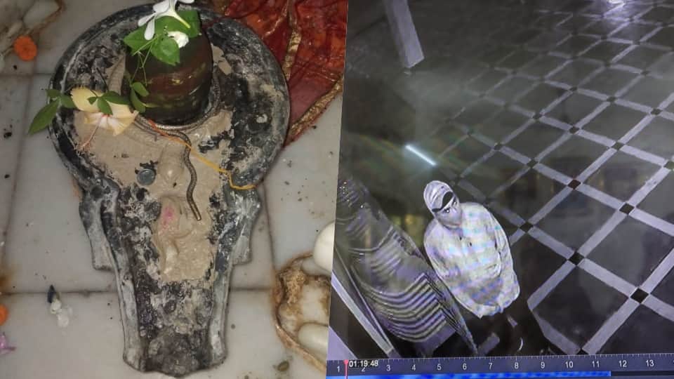 Four-kilogram silver ornament offered on Shivling stolen