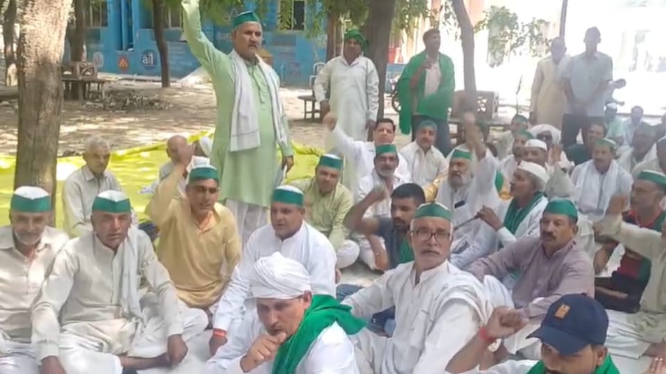 BKU Protests in Baghpat, Demands Gyanesh Kumar's Resignation; Warns of Intensified Agitation