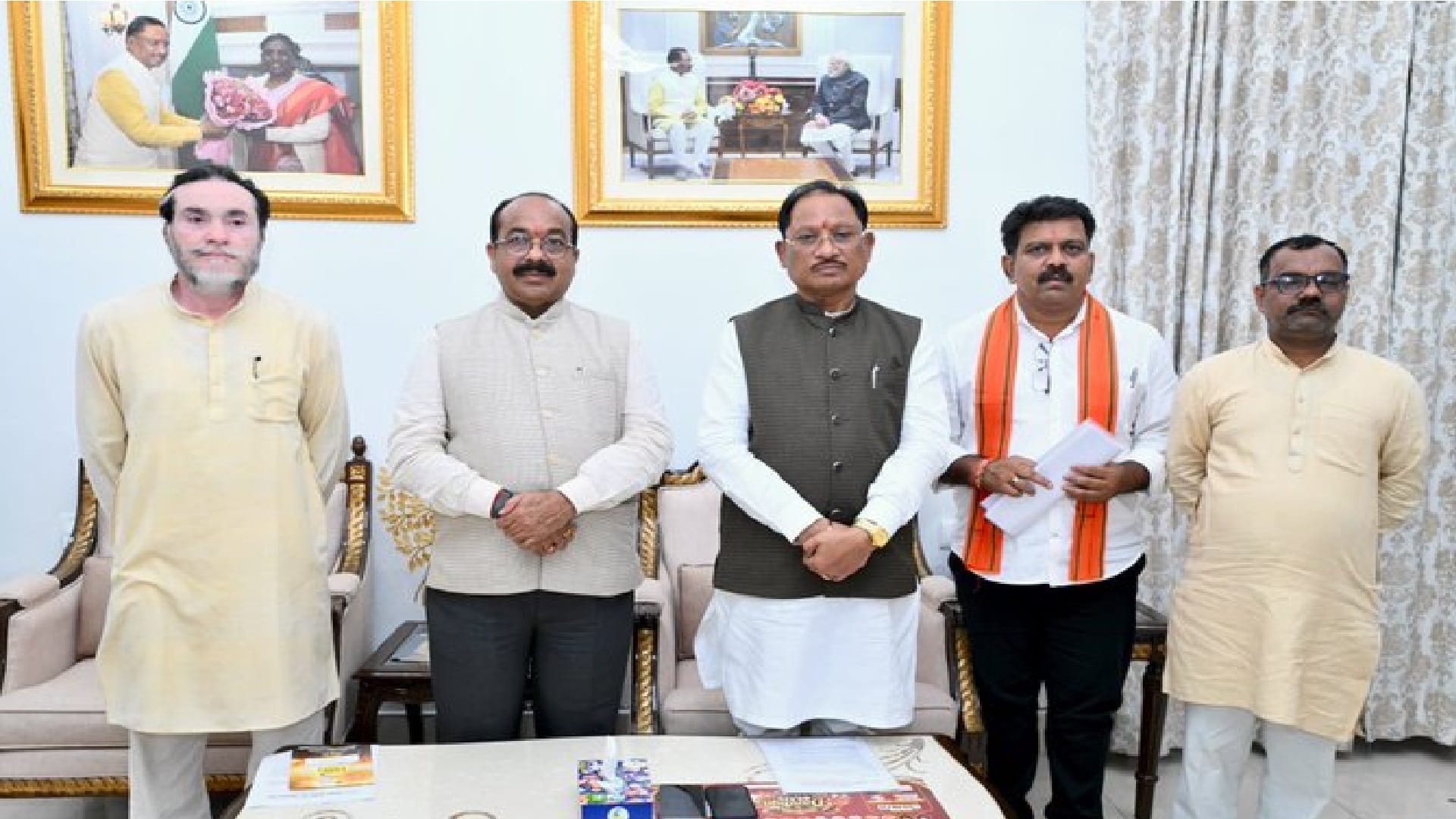 मुख्यमंत्री साय से भारतीय किसान संघ छत्तीसगढ़ प्रदेश के प्रतिनिधिमंडल ने भेंट की